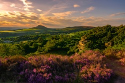 Hunter's Scar And Roseberry Topping, North Yorkshire