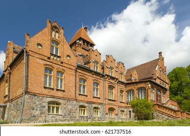 Hunting House Is A Typical Example Of Architecture For The Baltic Countries.  The Hunting House Was Primarily Used To Host Family In Summer And Autumn
