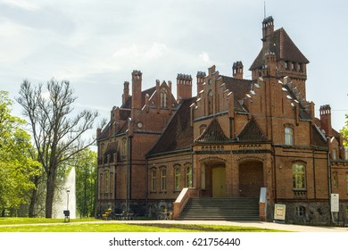 Hunting House Is A Typical Example Of Architecture For The Baltic Countries.  The Hunting House Was Primarily Used To Host Family In Summer And Autumn
