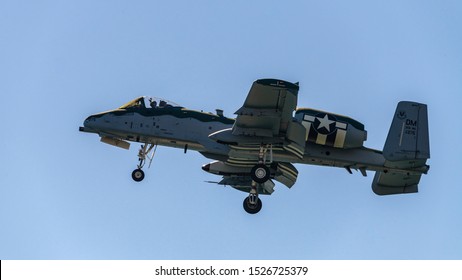 Huntington Beach, CA/orange County-10-05-19: A-10 Is The Air Force's Premier Close Air Support Aircraft