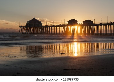 Huntington Beach Pier Sunset