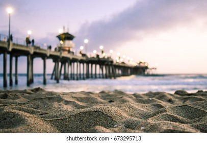 Huntington Beach Pier, Beach Sunset