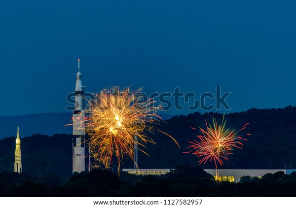 Huntsville Al July 4 2018 Fireworks Stock Photo (Edit Now) 1127582957