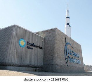 Huntsville, Alabama:  Entrance Of U.S. Space Rocket Center (January 30, 2022).