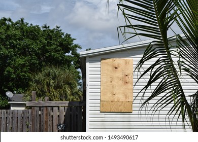 HURRICANE DORIAN: Boca Raton, South Florida, September 1, 2019 - Resident Prepare Homes For HURRICANE DORIAN
