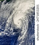 Hurricane Florence. . Elements of this image furnished by NASA.