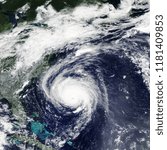 Hurricane Florence heading towards the East Coast of the United States in September 2018 - Elements of this image furnished by NASA