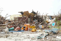 Hurricane Irma Causes Debris And Household Destruction On St.maarten. 