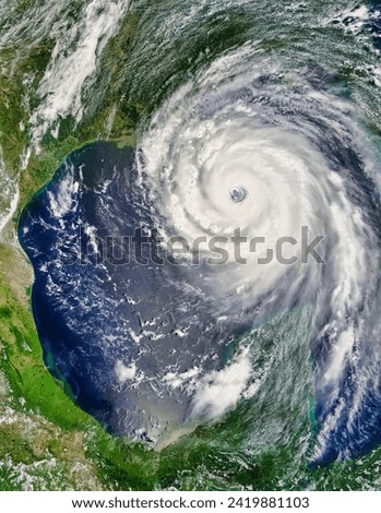Hurricane Katrina 12L approaching the Gulf Coast. Hurricane Katrina 12L approaching the Gulf Coast. Elements of this image furnished by NASA.