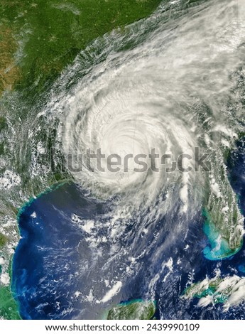Hurricane Katrina 12L over the Gulf Coast. Hurricane Katrina 12L over the Gulf Coast. Elements of this image furnished by NASA.