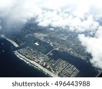 Hurricane Matthew October 6, 2016 aerial view of Florida