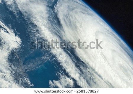 Similar – Image, Stock Photo Stormy sea with foamy waves