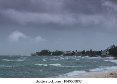 Hurricane Zeta As It Blows Past Grand Cayman