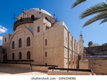 Hurva Synagogue In Jerusalem Old City