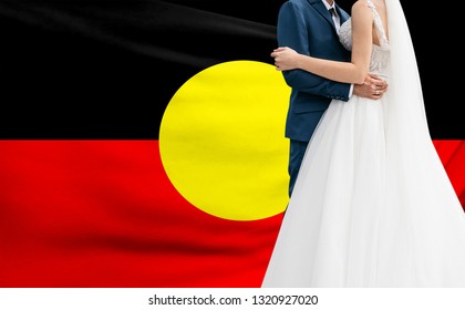 Husband And Wife Hugging - The Concept Of Marriage In Australian Aboriginal