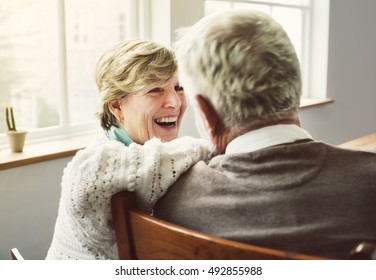 Husband Wife Senior Pensioner Retirement Couple Concept