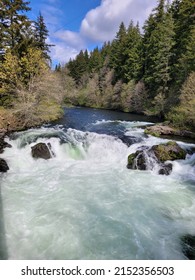 Husum Falls On The White Salmon River 