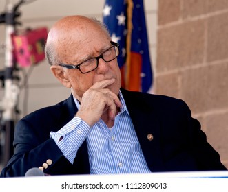 Hutchinson Kansas, USA, September 12, 2015
Senator Pat Roberts (R-KS) At The WIBW Senate Forum.
