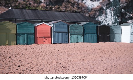 Huts by the beach