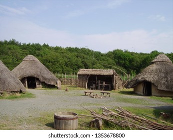 Huts In A Museum