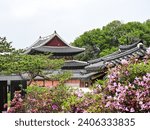The Huwon secret garden of Changdeokgung Palace - Seoul - South Koea 