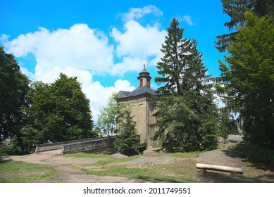 Hvezda chapel in Broumovske rocks - Shutterstock ID 2011749551