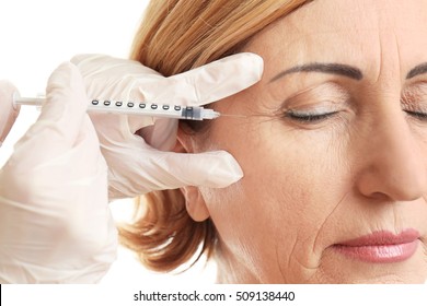 Hyaluronic Acid Injection For Facial Rejuvenation Procedure