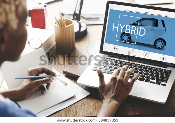 Hybrid Ecology\
Technology Save Energy\
Concept