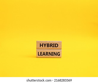 Hybrid Learning Symbol Concept Word Hybrid Stock Photo 2168283369 ...