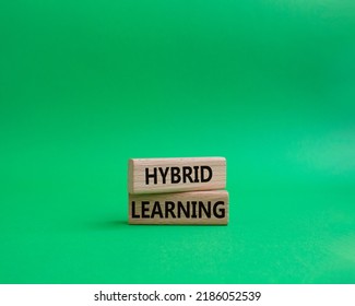 Hybrid Learning Symbol Concept Word Hybrid Stock Photo 2186052539 ...