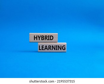 Hybrid Learning Symbol Concept Word Hybrid Stock Photo 2195537315 ...