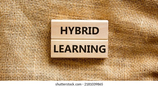 Hybrid Learning Symbol Concept Words Hybrid Stock Photo 2181039865 ...