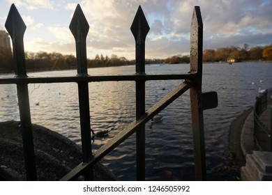 Hyde Park Serpentine Lake Sunset