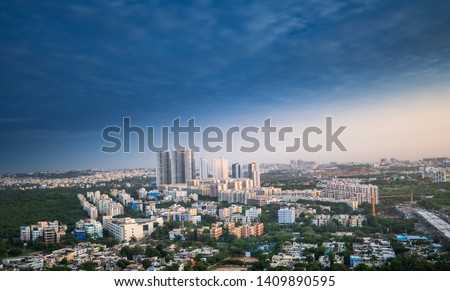 Hyderabad city, capital of southern India