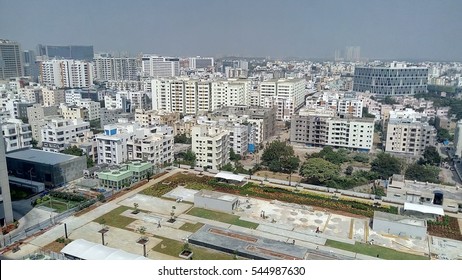 A Hyderabad City View Buildings