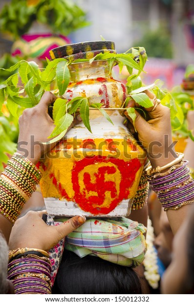 Hyderabad India July 28 Unidentified Hindu Stock Image Download Now