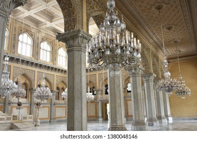 Hyderabad, Telengana, India - August 2017: Chowmahalla Palace Architecture