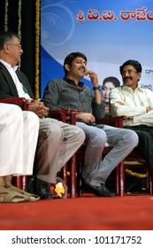 HYDERABAD,AP,INDIA-APRIL 03:Telugu Cinema Actor Jagapathi Babu Attends VB Rajendra Prasad Asiti Mahotsav On April 3,2012 In Hyderabad,Ap,India..Son Of Rajendra Prasad Active In Cinema Since 1989,