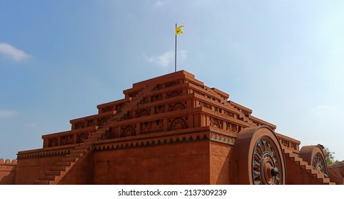 Hyderabad,India - 01.03.2022 : An Image Of The Bahubali Set In Ramoji Film City