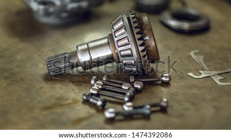 A Hydraulic Hydrostatic Piston Pump Rotating Group Service