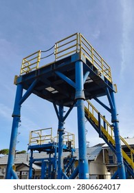 Hydraulic Workover Unit substructure positioned in an open workshop field, providing a stable structural foundation for rig assembly and supporting safe, efficient well intervention operations.