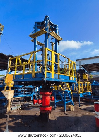 Hydraulic Workover Unit substructure positioned in an open workshop field, providing a stable structural foundation for rig assembly and supporting safe, efficient well intervention operations.