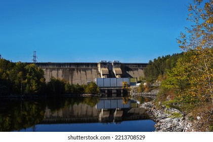 A Hydro Electric Dam In Lanark Highlands