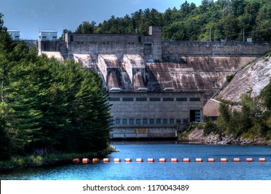 Hydro Electric Dam In The Ottawa Valley, Ontario Canada