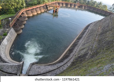 Hydroelectric Dam In Ngebel, Ponorogo, East Java, Indonesia