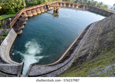 Hydroelectric Dam In Ngebel, Ponorogo, East Java, Indonesia