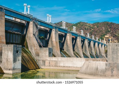 Hydroelectric Power Plant Djerdap Located In Serbia, Europe