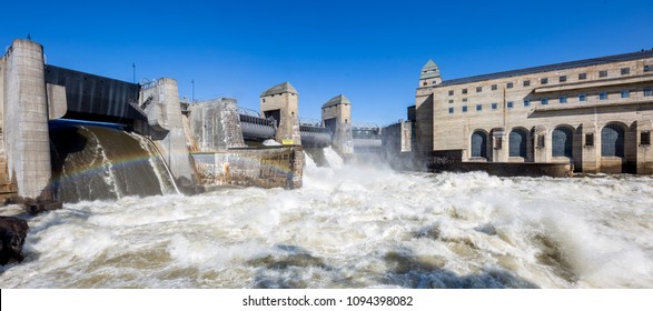 Hydroelectric Power Plant In Norway, Providing Green Energy To The World.