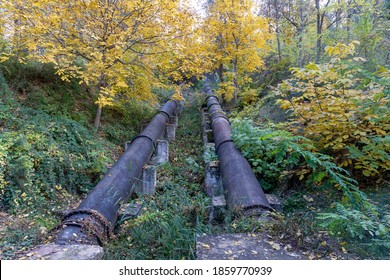 Hydroelectric Power Plant Water Pipes