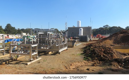 Hydrogen  Energy Project, Hastings, Victoria, Australia 16 May 20.  Preliminary Site Works For This World First Project. Hydrogen Produced At Loy Yang  Trucked To This Facility For Shipping To Japan.